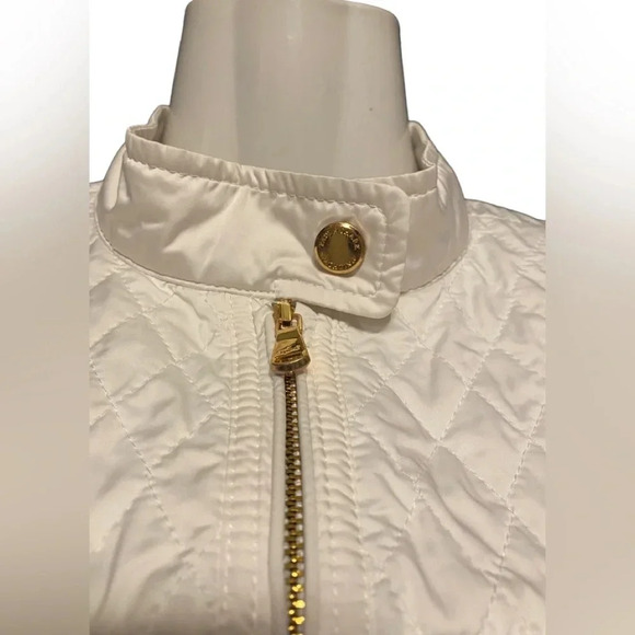 Paul & Shark Yachting White Quilted Full Zip Jacket - Picture 3 of 11